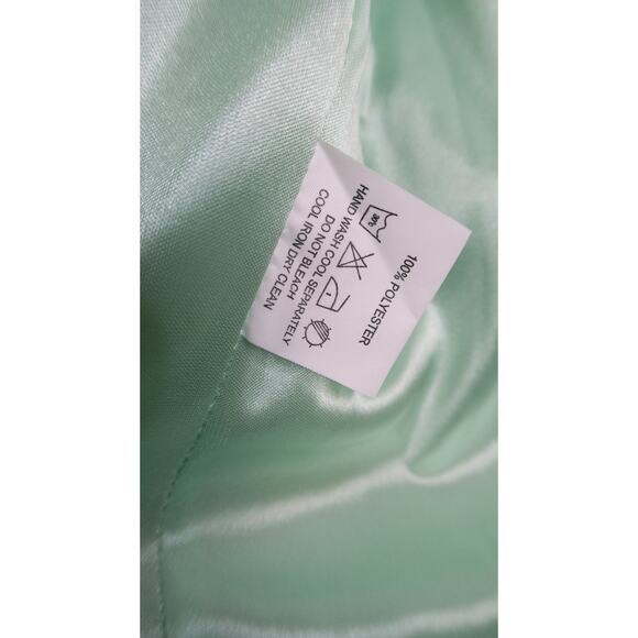 THE FRANKIE SHOP Karen Satin Mint Double Breasted Blazer US XS - Picture 12 of 12